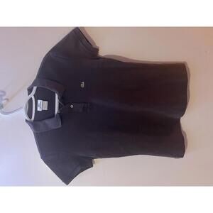 Lacoste Women's Black Polo Shirt Size 40